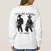 Etwas Südliches in den Kleiderschrank stecken / Sweatshirt (Rückseite)