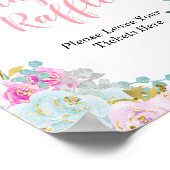 Etwas Süße braut Tee Party Diaper Raffle Poster (Ecke)