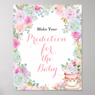 Etwas Süßes ist die atemberaubende Vorhersagen für Poster