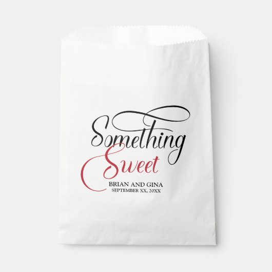 Etwas Süßes Personalisiert Geschenktütchen (Vorderseite)