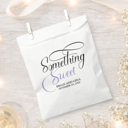 Etwas Süßes Personalisiert Geschenktütchen (Ausgeschnitten)