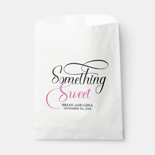 Etwas Süßes Personalisiert Geschenktütchen (Vorderseite)