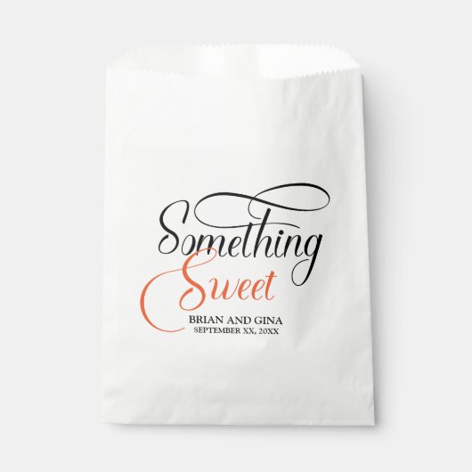 Etwas Süßes Personalisiert Geschenktütchen (Vorderseite)