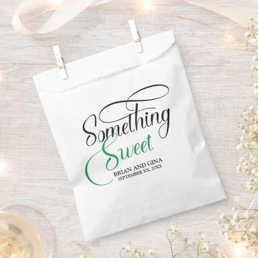 Etwas Süßes Personalisiert Geschenktütchen (Ausgeschnitten)