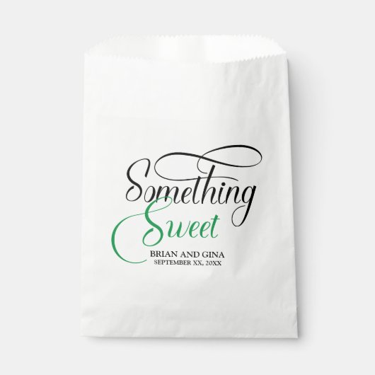 Etwas Süßes Personalisiert Geschenktütchen (Vorderseite)