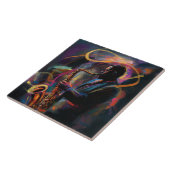 Etwas über ein Saxophon... Fliese (Seite)