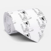 Etwas unregelmäßige Kuckucksuhr Krawatte (Gerollt)