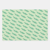 Etwas... Verschleiß, woll, mach'. Geschenkpapier Set (Vorderseite)