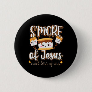 Etwas von Jesus weniger mich Christlichen Camper C Button