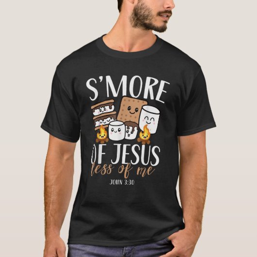 Etwas von Jesus weniger mich Christlichen Camper C T-Shirt (Vorderseite)