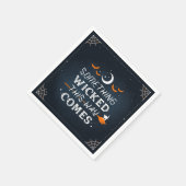 Etwas, was auf diese Weise gekippt kommt Party Nap Serviette (Ecke)