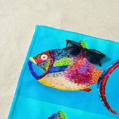 Etwas, was Fishwater Beach Handtuch (Beispiel)