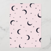 Etwas, was mit HexenHalloween-Party verwöhnt wurde Folieneinladung (Rückseite)