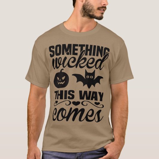 Etwas Wickedhis Halloween T-Shirt (Vorderseite)