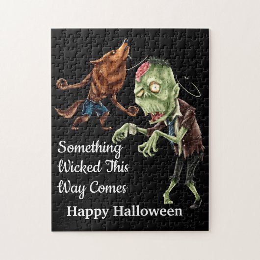 Etwas Wicket Halloween Puzzle (Vertikal)