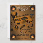 Etwas Wikisches Halloween Einladung (Rückseite)