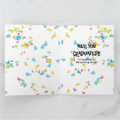 Etwas wirklich Großes Graduate Glückwunschkarte Karte (Innenseite)