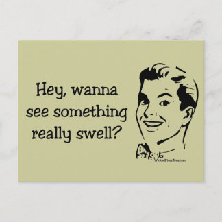 Etwas wirklich gut postkarte