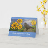 Etwas, worüber wir nachdenken können karte (Gelbe Blume)