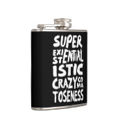 "Etwas ziemlich scheußliche" Flasche Flachmann (Rechts)