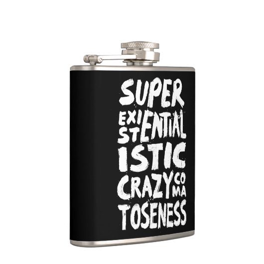 "Etwas ziemlich scheußliche" Flasche Flachmann (Rechts)