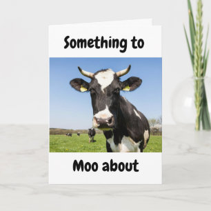 ETWAS ZU *MOO ÜBER* GRANDSON AM GEBURTSTAG KARTE