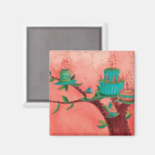 Etwas zum Cherish "Birthday Tree Cakes" Magnet (Vorderseite/Rückseite)