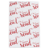 Etwas zum Lesen 4 Dieses Thema Mittlere Geschenktüte (Vorderseite)