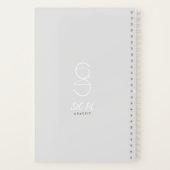 Etwas zum Notizen SpiralNotebook  Notizblock (Rückseite)