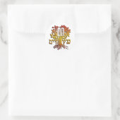 Etz Chaim Runder Aufkleber (Tasche)