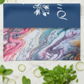 Etz Chaim Tree of Life Marble Effect Handwäsche Geschirrtuch (Gefaltet)