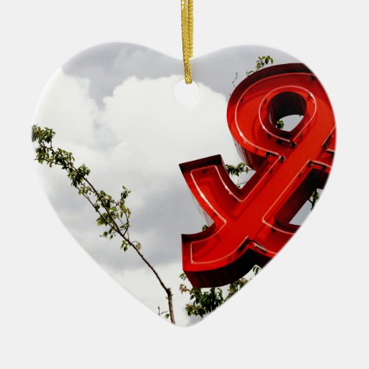 Etzeichen Keramik Ornament (Vorne)