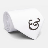 Etzeichen-Krawatte Krawatte (Gerollt)