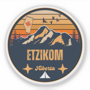 Etzikom, Alberta Aufkleber