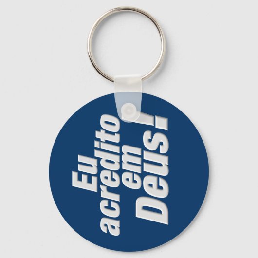 EU ACREDITO EM DEUS SCHLÜSSELANHÄNGER (Vorderseite)