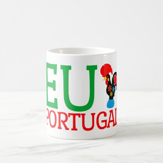 Eu-Amo Portugal Kaffeetasse (Mittel)