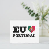 EU Amo Portugal Postkarte (Stehend Vorderseite)