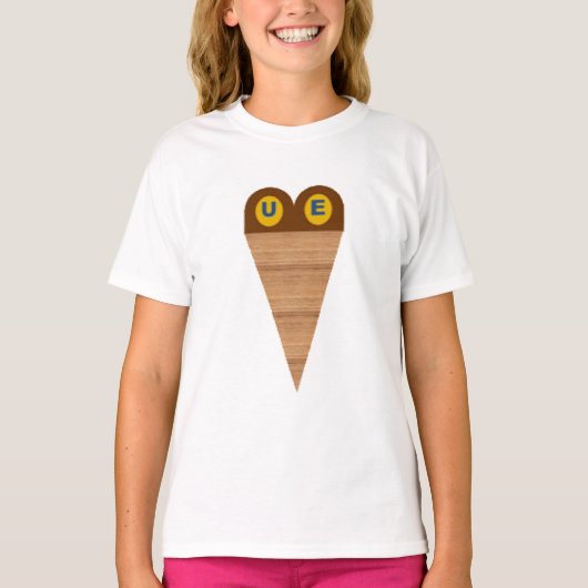 EU-Eis-Ruffle-T-Shirt T-Shirt (Vorderseite)