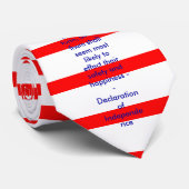 !! EU Erklärung der Unabhängigkeit Krawatte (Gerollt)