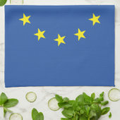 EU FLAG HANDTUCH (Gefaltet)