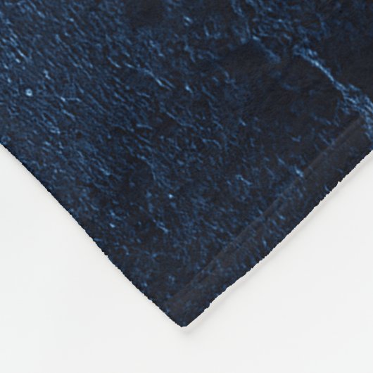 EU-Flagge Fleecedecke (Ecke)