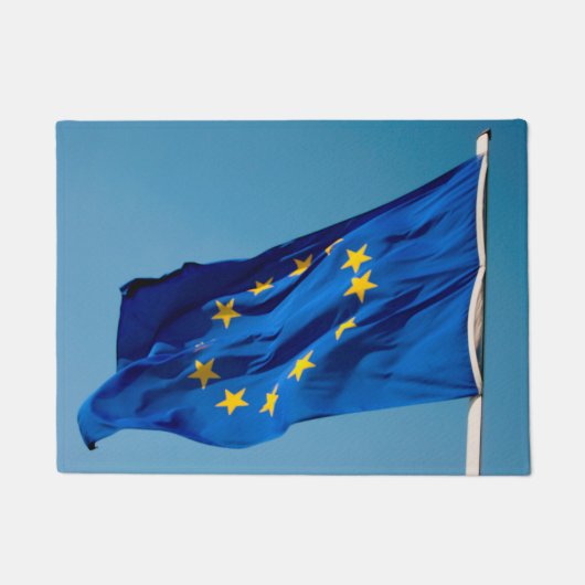 EU-Flagge Fußmatte (Vorderseite)