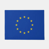 EU-Flagge Fußmatte (Vorderseite)