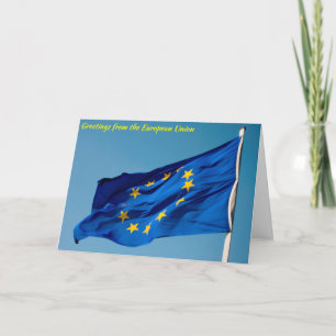 EU-Flagge Karte