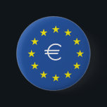 EU-Flagge.mit EURO-Symbol Button<br><div class="desc">EU-Flagge.mit EURO-Symbol</div>