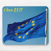 EU-Flagge Mousepad (Vorne)