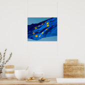 EU-Flagge Poster (Küche)