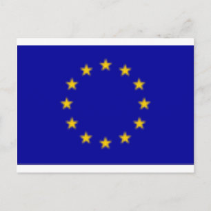 EU-Flagge Postkarte