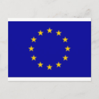 EU-Flagge Postkarte