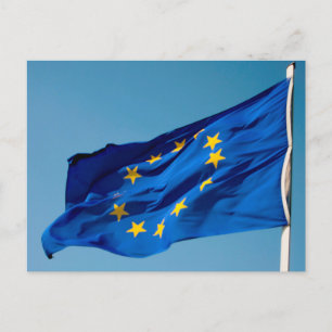 EU-Flagge Postkarte